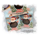 Happy Holidays Hot Chocolate Bomb